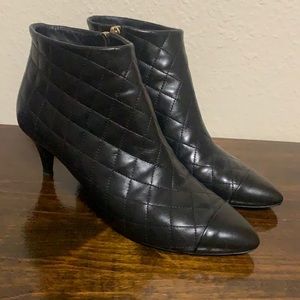 Authentic Chanel ankle boots